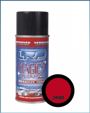Vopsea spray pentru lexan - rosu